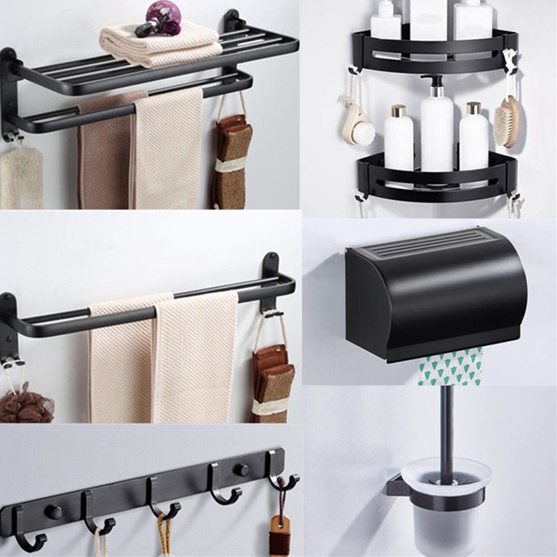 Modern Bathroom Hardware Paper Holder Bath Shelf Bathroom Accessory Kit