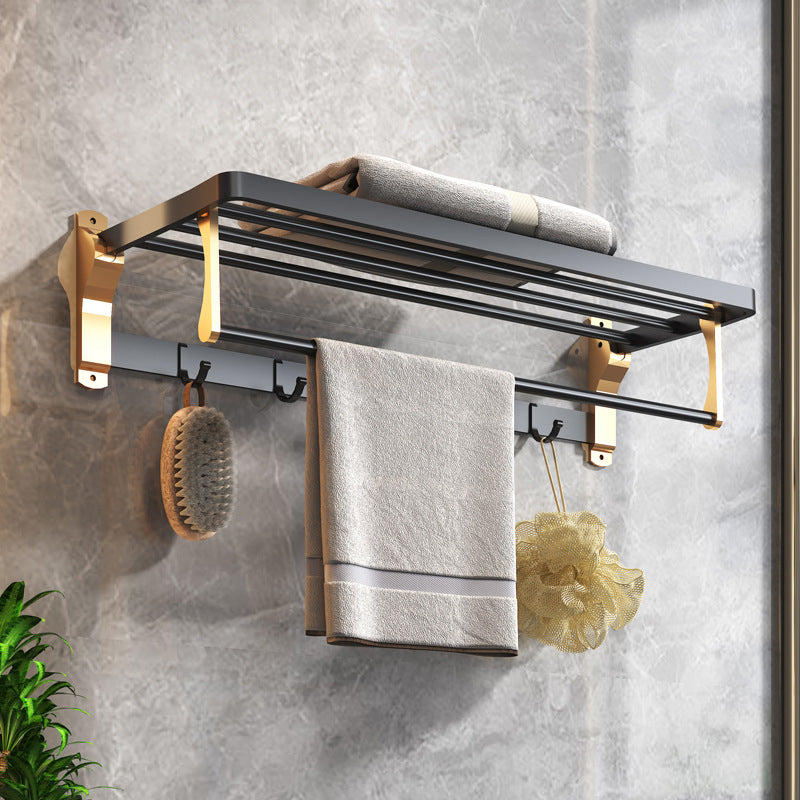 Black & Brass Bathroom Set Modern Style Bathroom Accessory As Individual Or As a Set