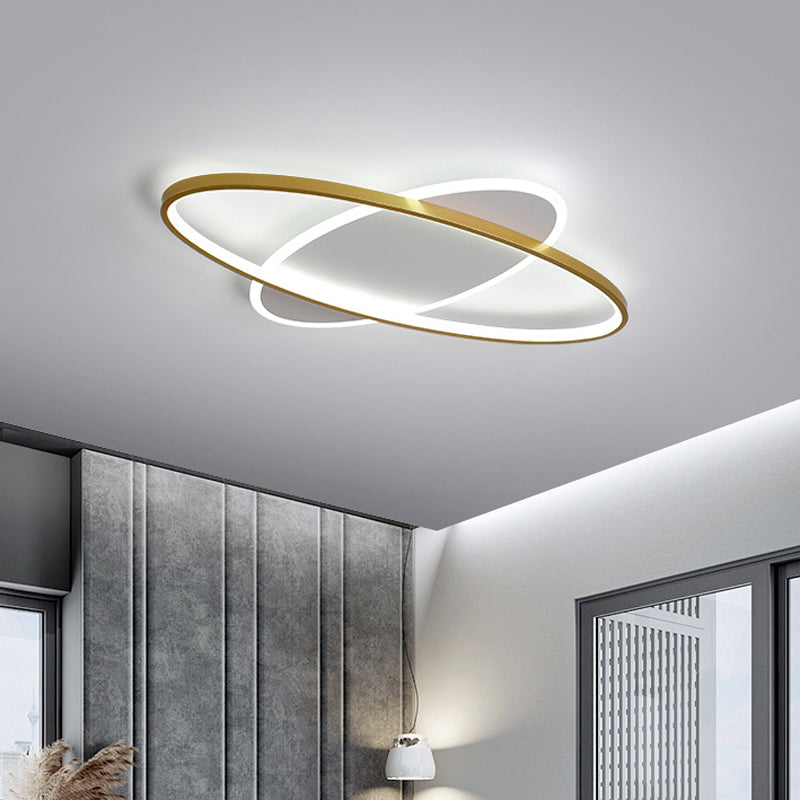 Geometric Flush Mount Modern Metal Flush Ceiling Light Fixture