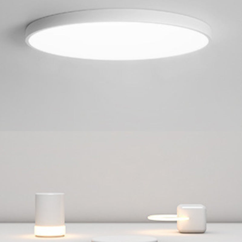 White LED Ceiling Light Contemporary Flush Mount Lighting for Hallway