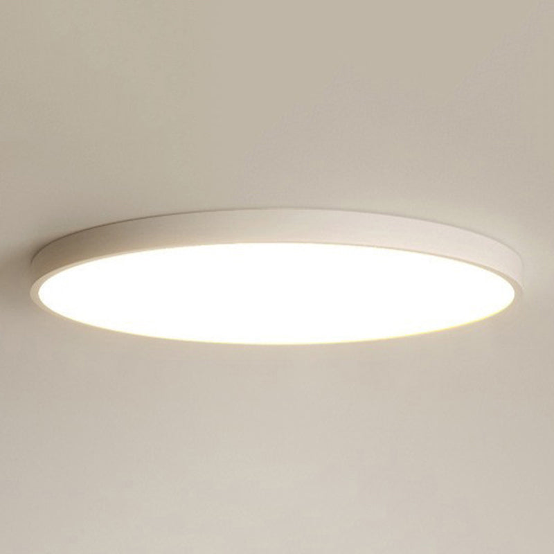 White LED Ceiling Light Contemporary Flush Mount Lighting for Hallway