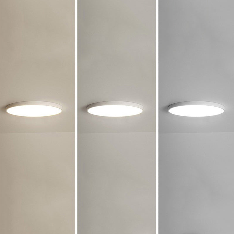 White LED Ceiling Light Contemporary Flush Mount Lighting for Hallway