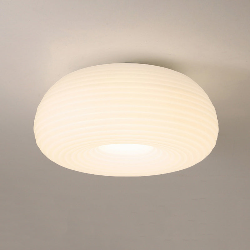 White LED Ceiling Light Modernism Flush Mount Lighting for Foyer