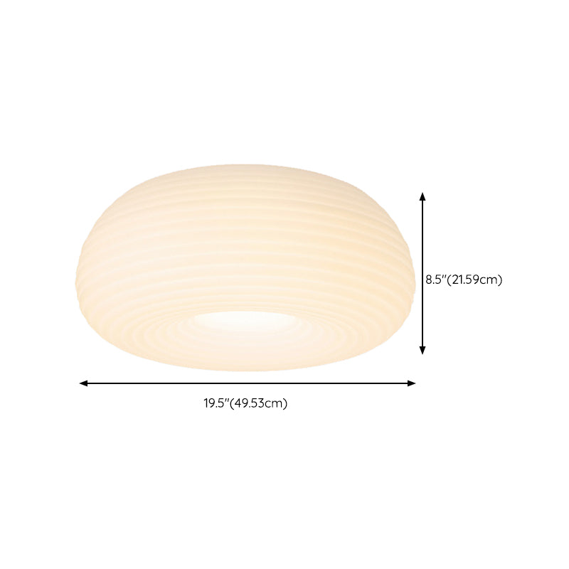 White LED Ceiling Light Modernism Flush Mount Lighting for Foyer