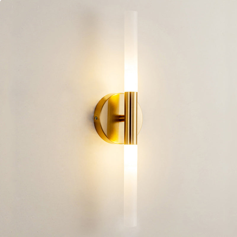 2 Light Line Shape Wall Mounted Light Modern Sconce Light Fixture