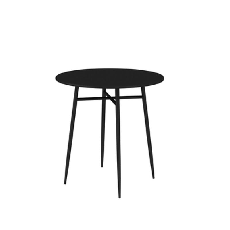 Modern Metal Patio Table No Distressing Rust Resistant Bistro Table