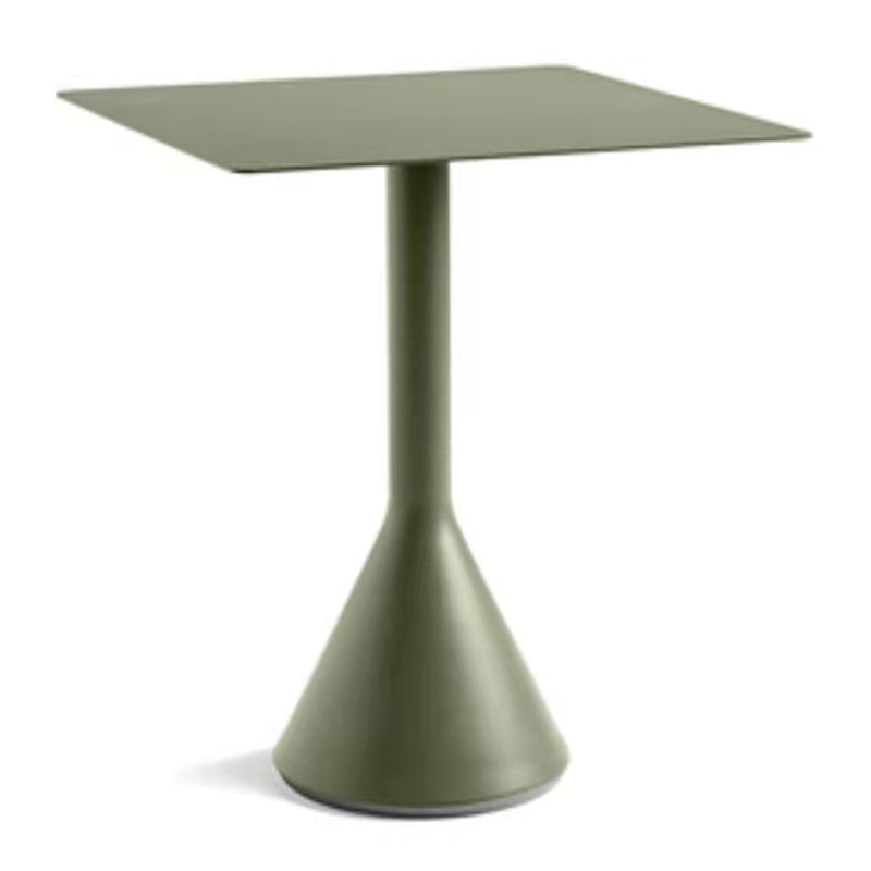 No Distressing Patio Table Contemporary Green Metal Bistro Table