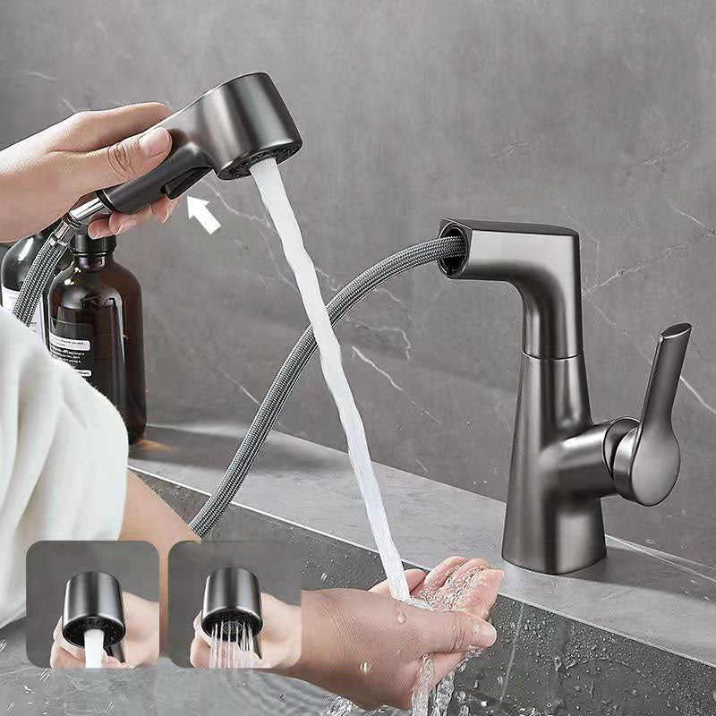 Modern Centerset Faucet Single Lever Handle Vessel Sink Bathroom Faucet