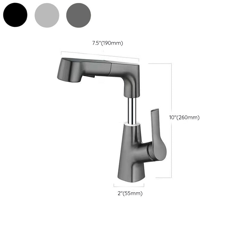 Modern Centerset Faucet Single Lever Handle Vessel Sink Bathroom Faucet