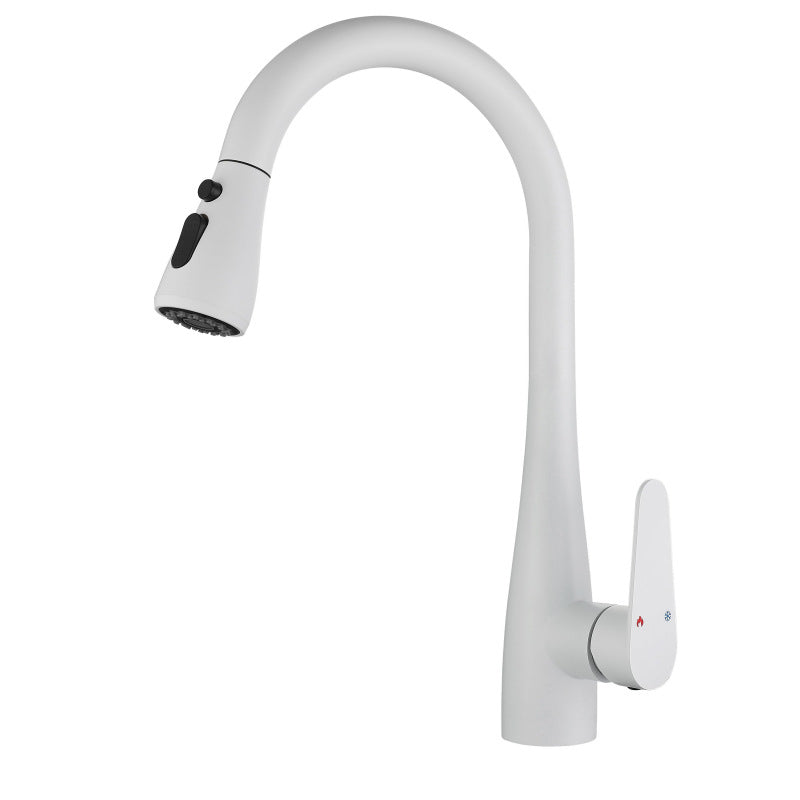 Pull down Kitchen Faucet Single Handle Faucet with Pull out Sprayer