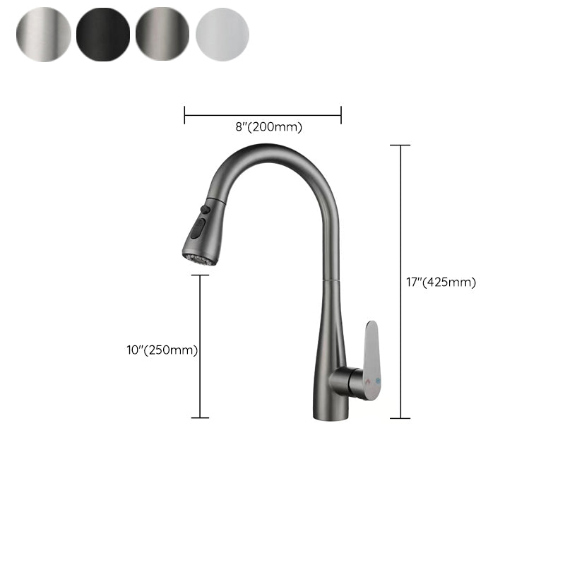 Pull down Kitchen Faucet Single Handle Faucet with Pull out Sprayer