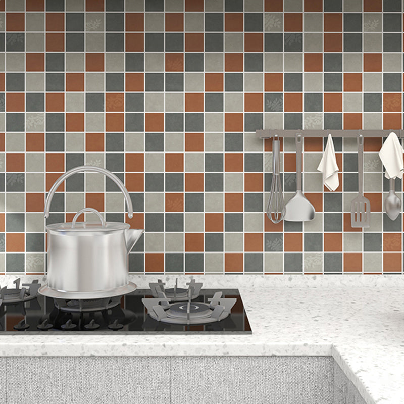 Modern Waterproof Mosaic Tile Smooth Peel and Stick Backsplash Tile for Kitchen