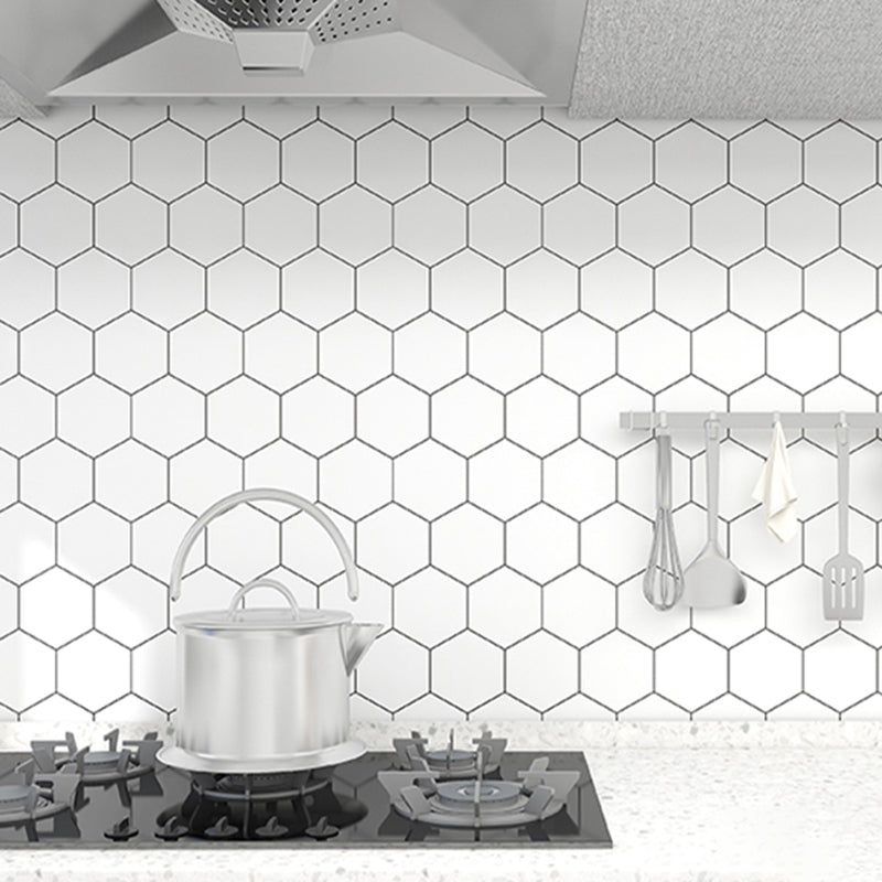 Modern Backsplash Wallpaper Smooth Peel and Stick Backsplash Tiles for Kitchen