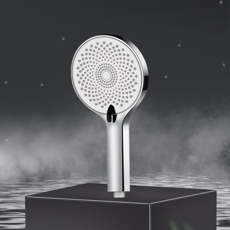 Round Fixed Shower Head High Flow Aerating Wall-Mount Showerhead