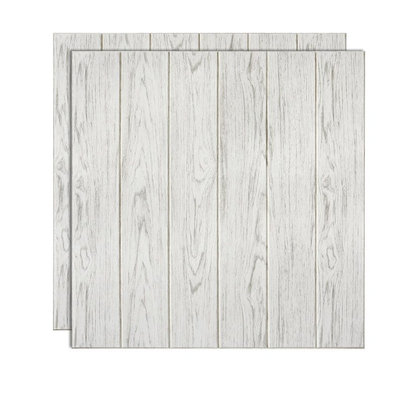 Pvc Paneling Smooth Wall Interior Living Room Plank Set of 2