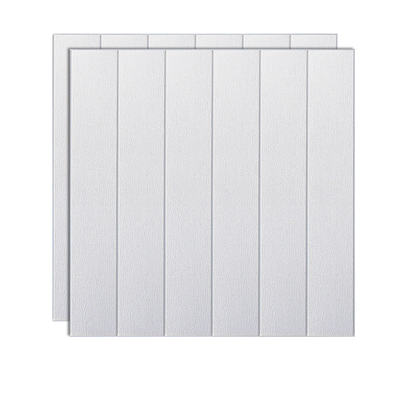 Pvc Paneling Smooth Wall Interior Living Room Plank Set of 2