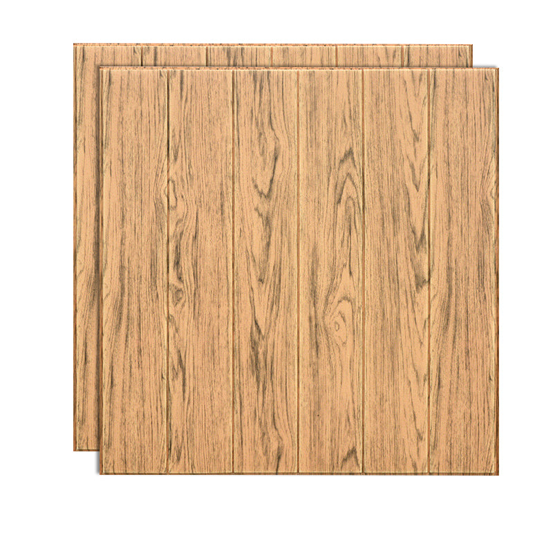 Pvc Paneling Smooth Wall Interior Living Room Plank Set of 2