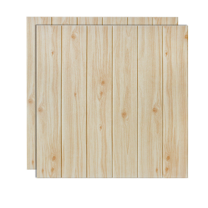 Pvc Paneling Smooth Wall Interior Living Room Plank Set of 2