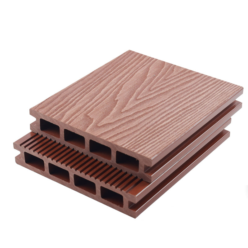 Modern Deck Plank Wooden Embossed Waterproof Slip Resistant Floor Board