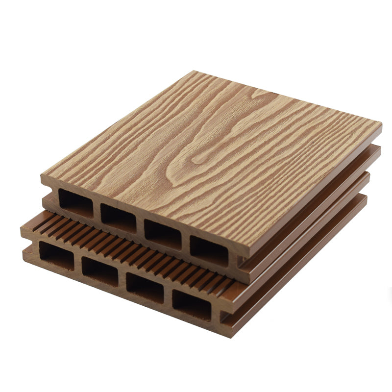 Modern Deck Plank Wooden Embossed Waterproof Slip Resistant Floor Board