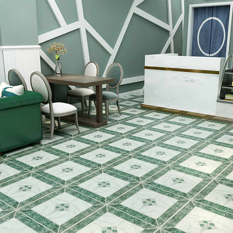 Square Vinyl Flooring Peel and Stick Stone Design PVC Flooring for Living Room