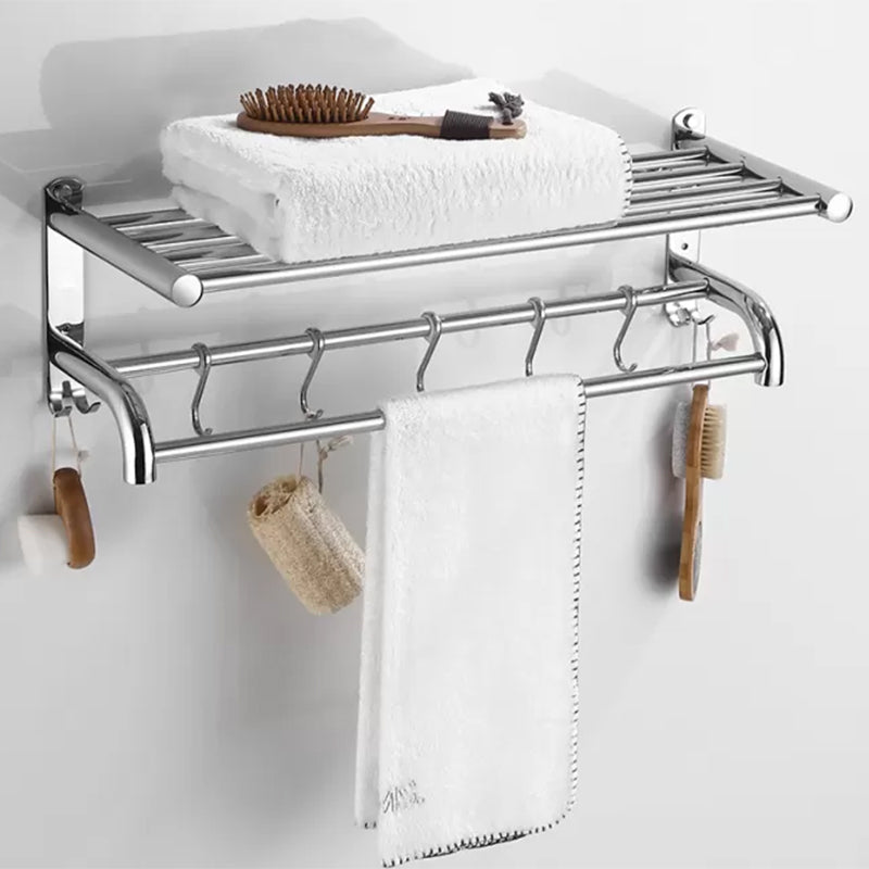 Modern Bathroom Accessory Kit Stainless Steel Bath Shelf Bathroom Set