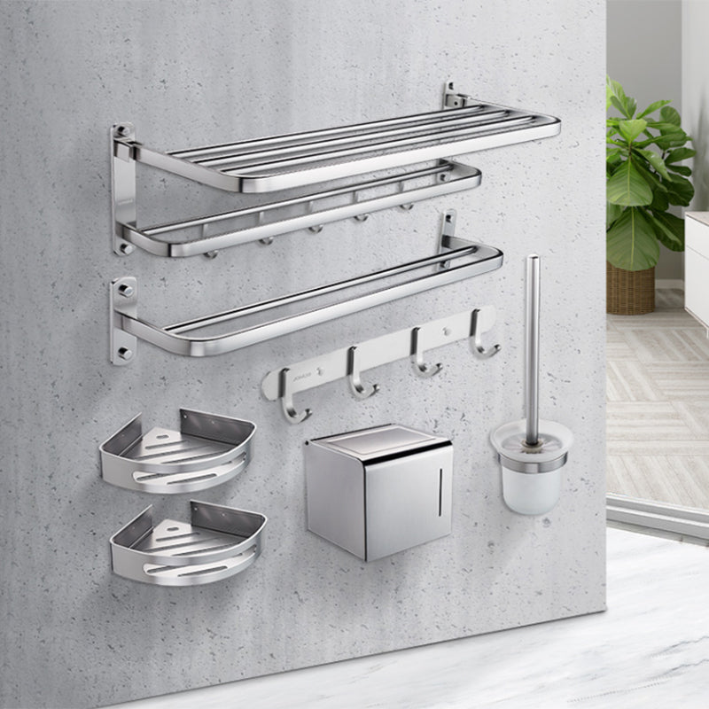 Modern Bathroom Accessory Kit Paper Holder Bath Shelf Bath Hardware Set