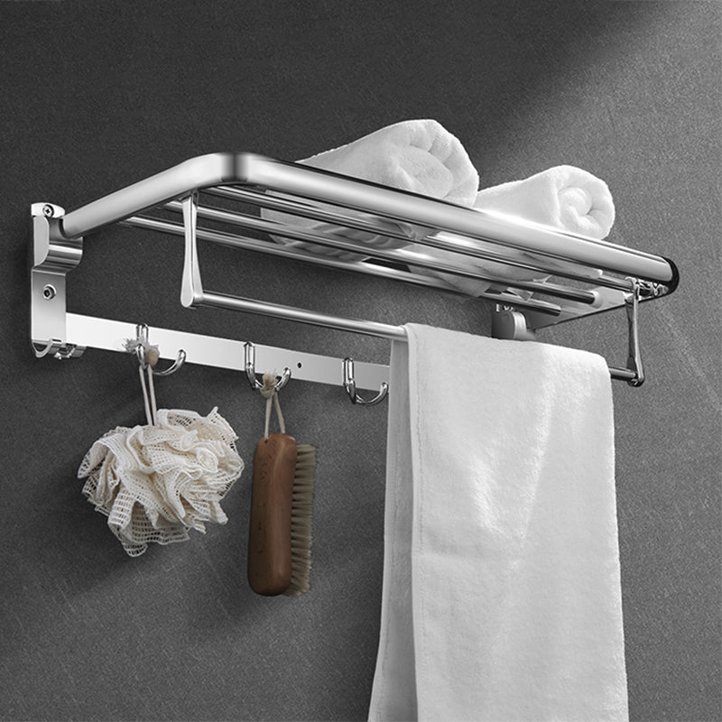 Modern Stainless Steel Bath Shelf Paper Holder Bath Hardware Set