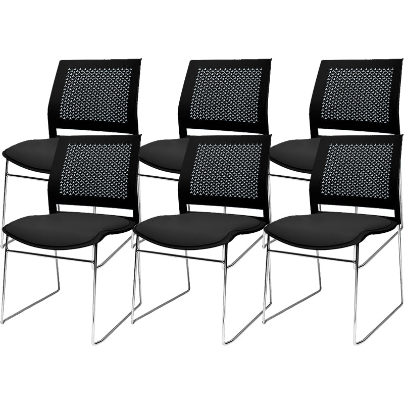 Contemporary Ergonomic Conference Chair Metal Office Chair without Arm