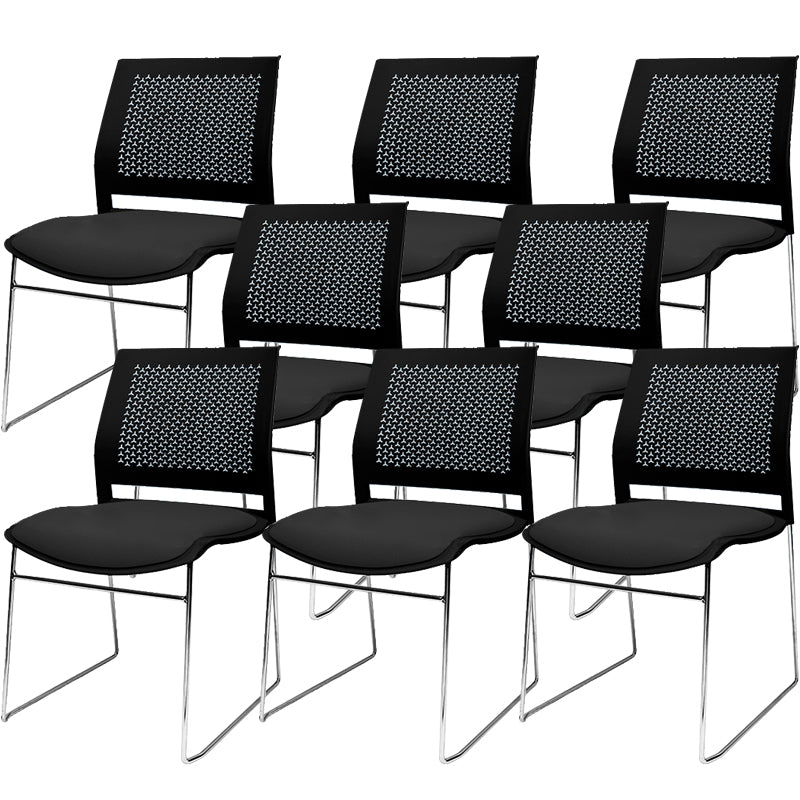 Contemporary Ergonomic Conference Chair Metal Office Chair without Arm