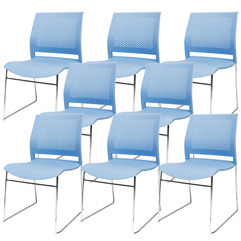 Contemporary Ergonomic Conference Chair Metal Office Chair without Arm