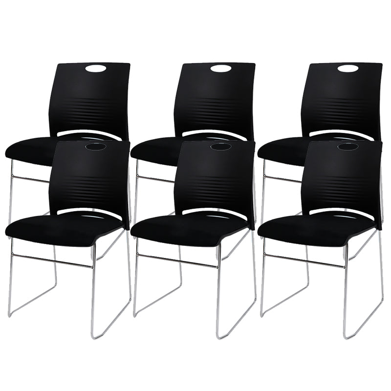 Contemporary Office Chair Metal Conference Chair without Arm