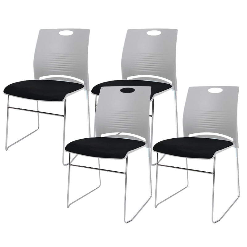 Contemporary Office Chair Metal Conference Chair without Arm