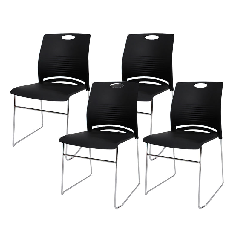 Contemporary Office Chair Metal Conference Chair without Arm