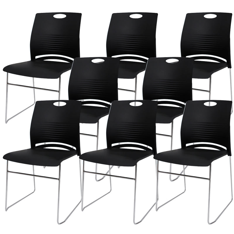 Contemporary Office Chair Metal Conference Chair without Arm