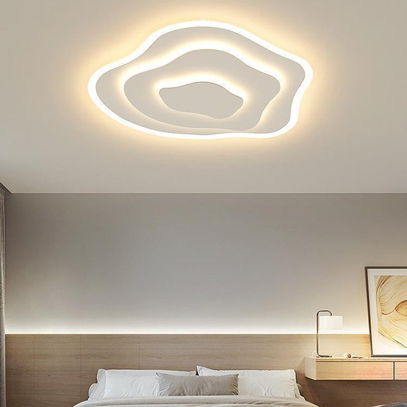 LED Flush Mount Lighting Contemporary Acrylic Ceiling Light for Home