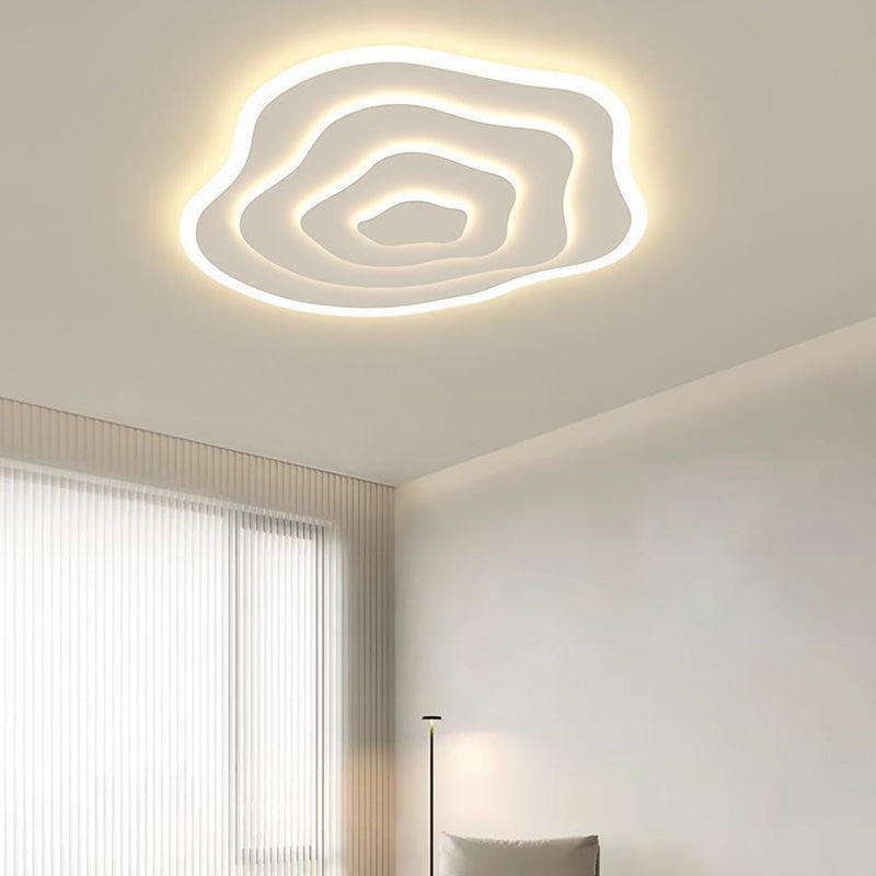 LED Flush Mount Lighting Contemporary Acrylic Ceiling Light for Home