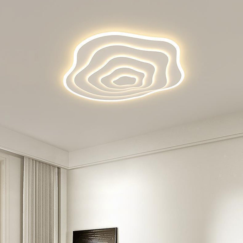 LED Flush Mount Lighting Contemporary Acrylic Ceiling Light for Home