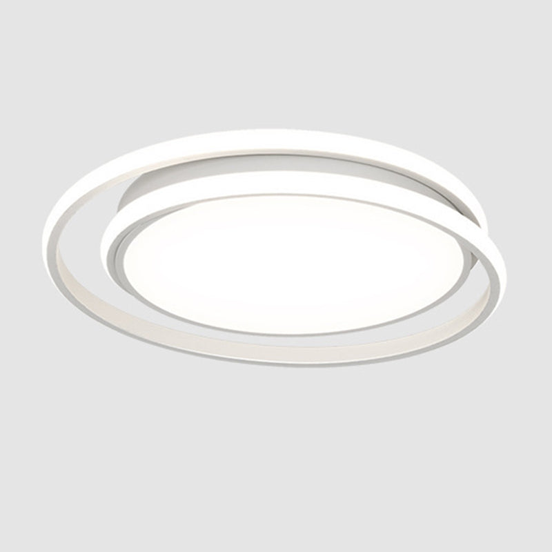 White LED Ceiling Light Modernism Flush Mount Lighting for Home