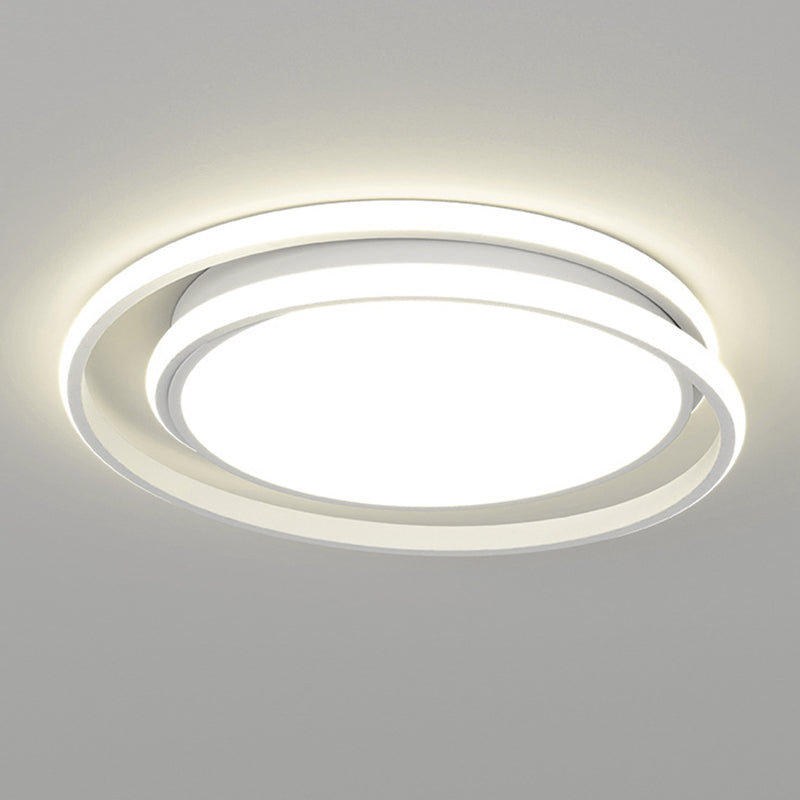 White LED Ceiling Light Modernism Flush Mount Lighting for Home