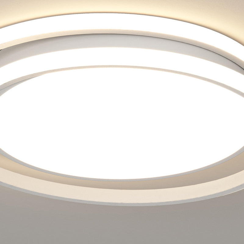 White LED Ceiling Light Modernism Flush Mount Lighting for Home