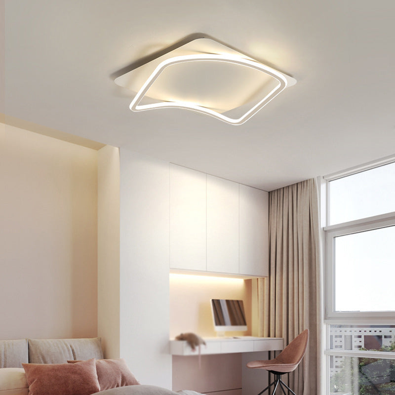 Modernism LED White Ceiling Light Flush Mount Lighting for Kitchen Home