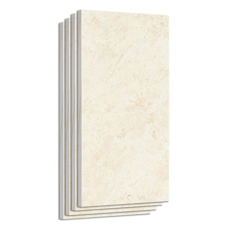 Modern Style Floor Tile Straight Edge Rectangle Stone Appearance Floor Tile