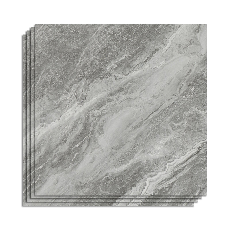 Modern Style Floor Tile Straight Edge Rectangle Stone Appearance Floor Tile