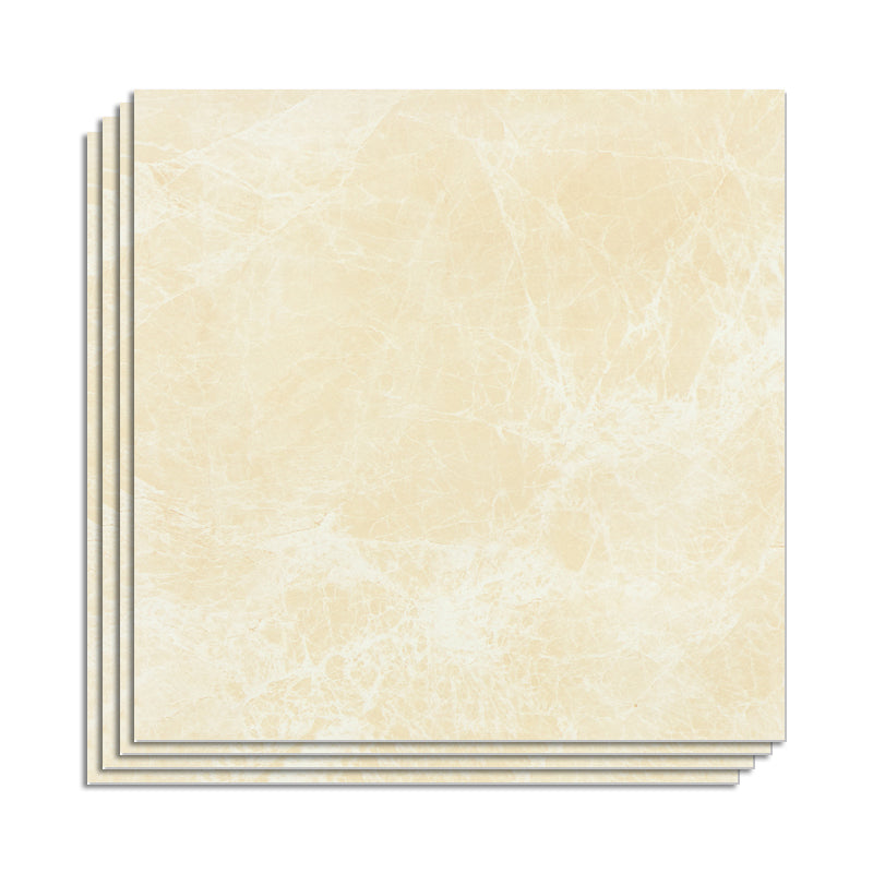 Modern Style Floor Tile Straight Edge Rectangle Stone Appearance Floor Tile