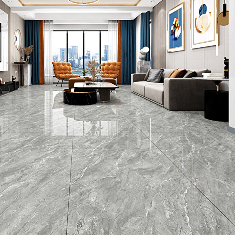 Indoor Floor Wall Tile Polished Marble Print Rectangle Living Room Floor Wall Tile