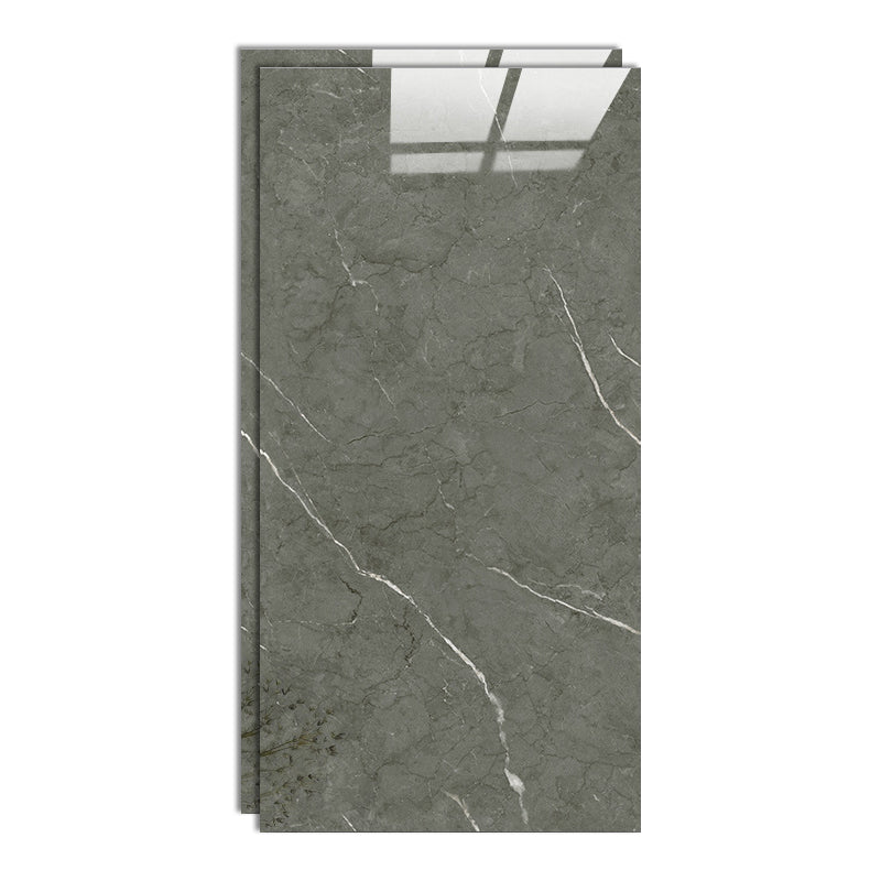 Indoor Floor Wall Tile Polished Marble Print Rectangle Living Room Floor Wall Tile