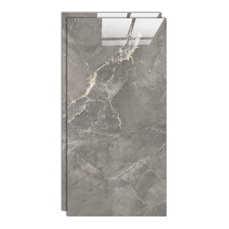 Indoor Floor Wall Tile Polished Marble Print Rectangle Living Room Floor Wall Tile