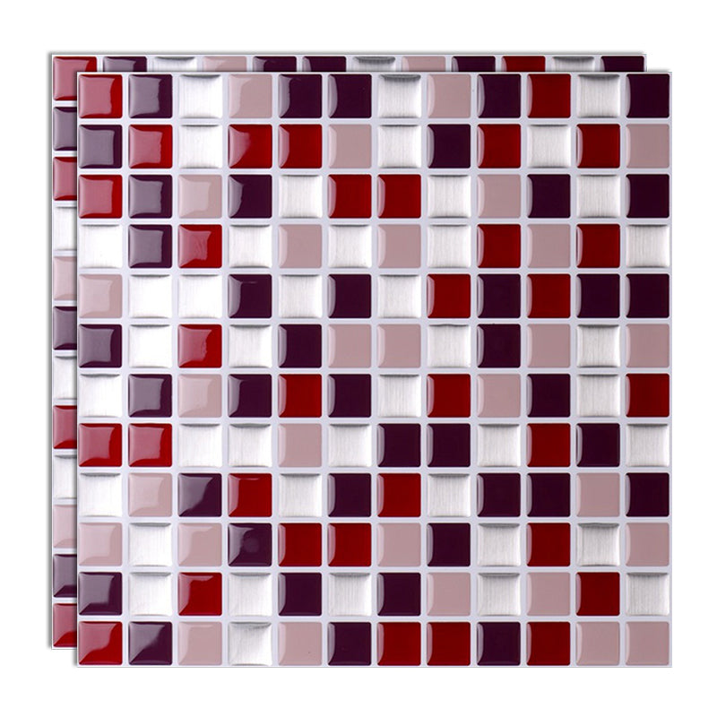 Modern Peel and Stick Backsplash Wall Tile PVC Peel & Stick Field Tile