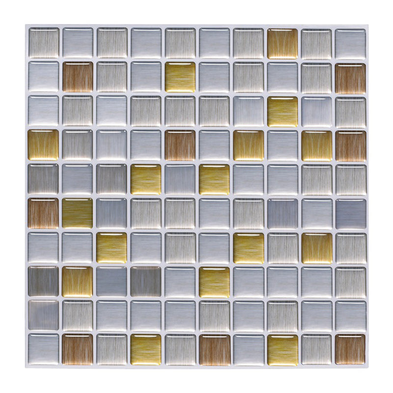 Modern Peel and Stick Backsplash Wall Tile PVC Peel & Stick Field Tile